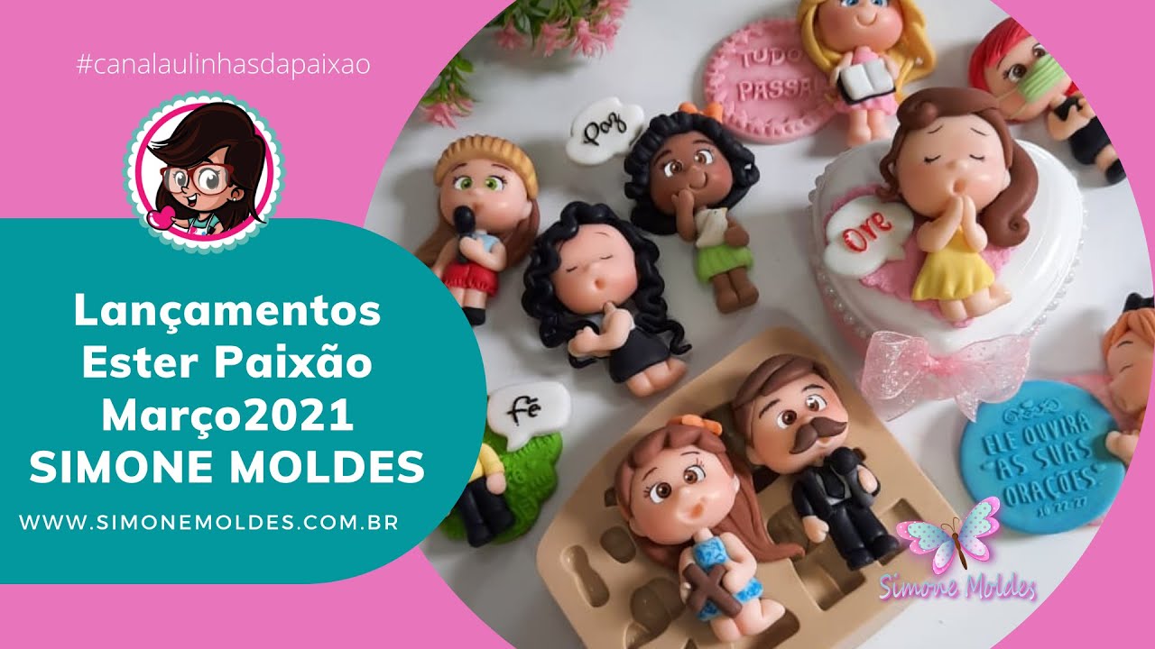 Nova Coleção moldes Ester Paixão Simone Moldes  Março 2021