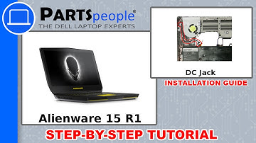 Dell Alienware 15 R1 (P42F001) DC Jack How-To Video Tutorial
