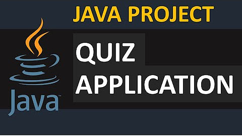 Quiz Application - Java Project - YouTube