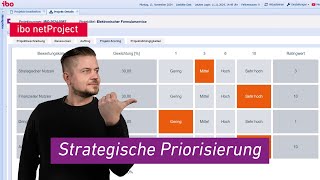 Projekte Clever Priorisieren Mit Dem Projekt-Scoring Von Ibo Netproject