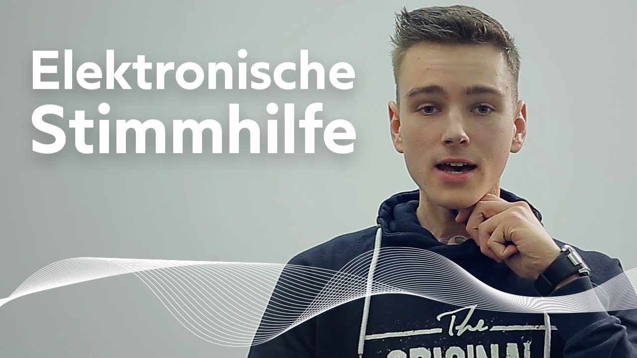 Elektronische Sprechhilfe - Stimme, nur einen Knopfdruck entfernt