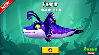 Snake Rivals : New Snake Unlocked Faerie!