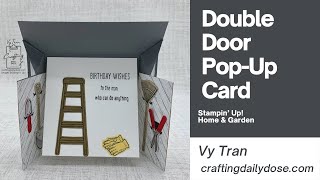Stampin’ Up Home & Garden | Double Door Pop-Up Card