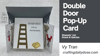 Stampin’ Up Home & Garden | Double Door Pop-Up Card screenshot 1