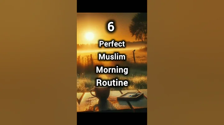 Top 6 Perfect Muslim morning routine 🤔 #religion #islam