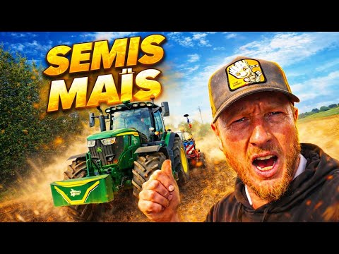 Corn sowing season is starting! 😆😆