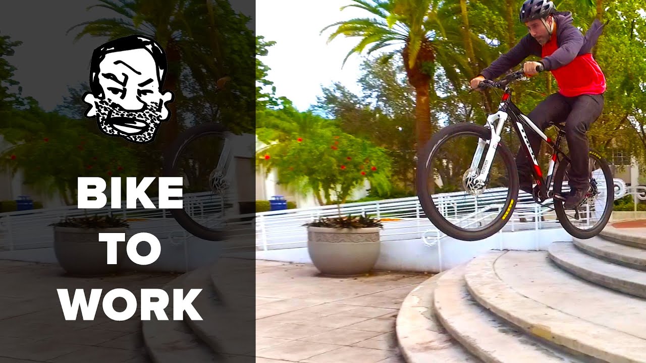 using a mountain bike for commuting