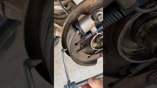 1948 Plymouth P15 Brake adjustment tool.