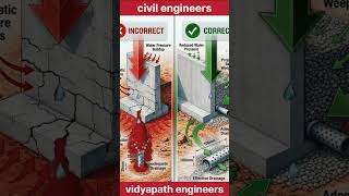 Incorrect Vs Correct Retaining Wall Drainage