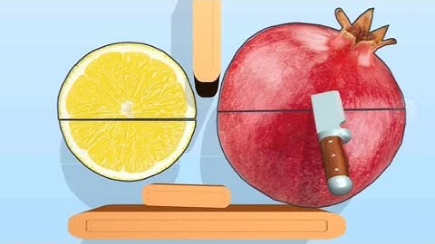 Slice it!!! Level 870-75 | ASMR Slicing Delicious fruit shake Very Relaxing ASMR Fruit cutting Game