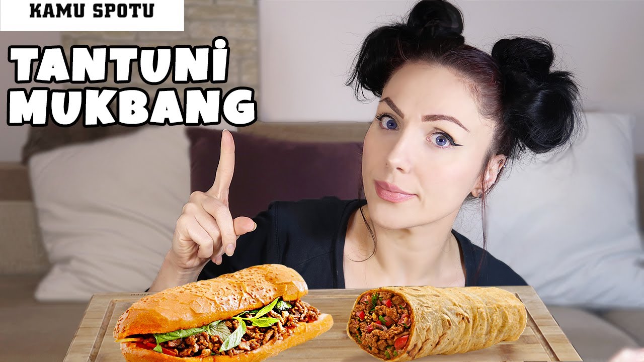 TANTUNİ YİYEREK KAMU SPOTU ÇOCUKLUK ANILARIM 😂 | Mukbang Türkçe