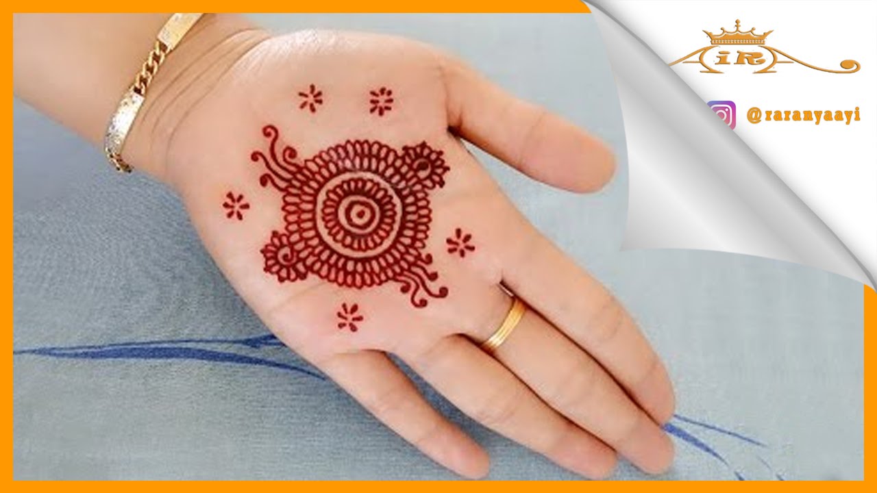Simple Henna Tattoo Mehndi By Rara Henna Youtube