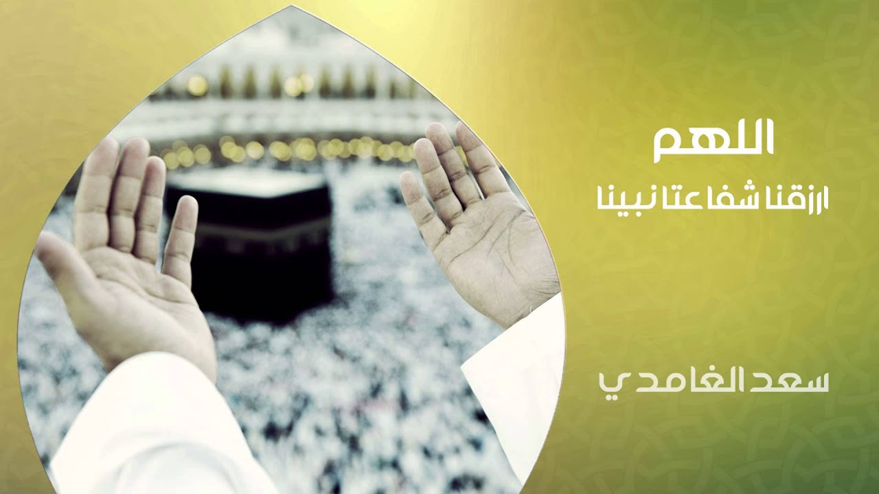 الشيخ سعد الغامدي - اللهم ارزقنا شفاعة نبينا (دعاء)