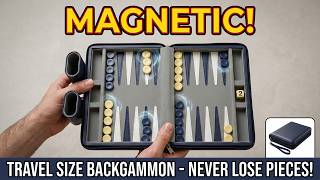 Magnetic Backgammon Board That Never Loses Pieces