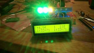 Full demo with LCD and Shift lights
