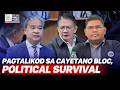 Pagtalikod nina Escudero at Villanueva, POLITICAL SURVIVAL — Prof. Calilung