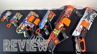 [REVIEW] XShot Skins Series Overview | Every Blaster in the Series Reviewed! | [Nerf War Tested]