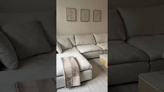 Should I get machine washable sofa covers as a new mom? #mariocapasa #newmom #homeimprovement #sofa
