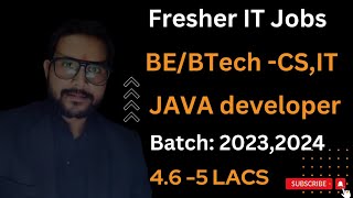 Fresher Java Developer Job in Pune || Java developer job vacancy || #gplacementcell #job