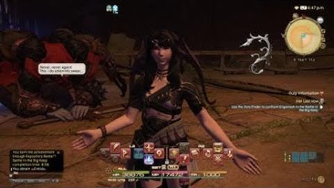 FINAL FANTASY XIV Battle in the Big Keep solo - Whm IL 345