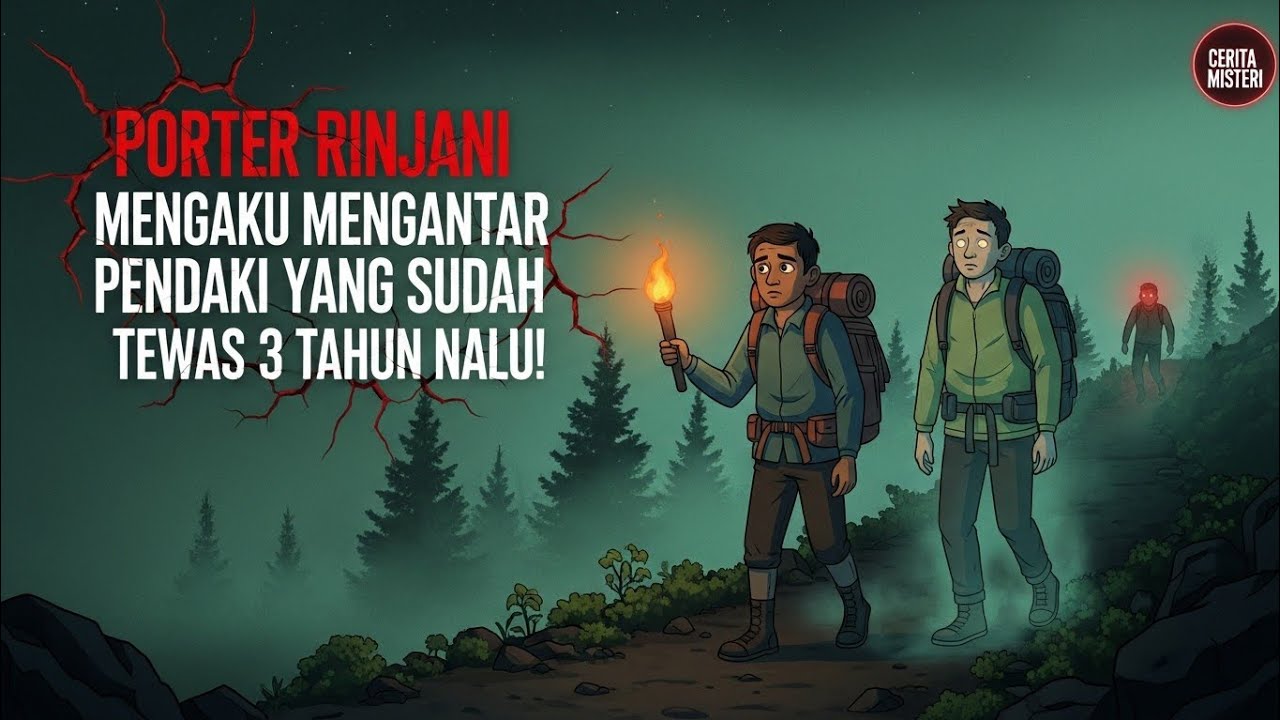 PORTER GUNUNG RINJANI MENGAKU MENGANTAR PENDAKIPADAHAL PENDAKINYA SUDAH TEWAS 3 TAHUN LALU