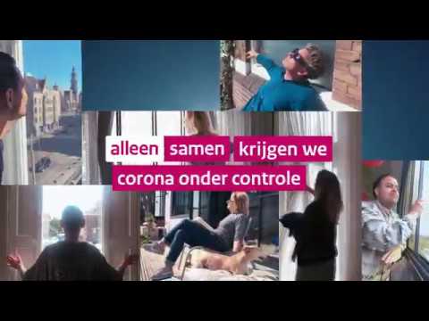 Tv-spot campagne corona: Afstand houden