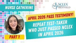 Nurse Catherine - PART 1 | Repeat test-taker who just passed NCLEX in April 2026
