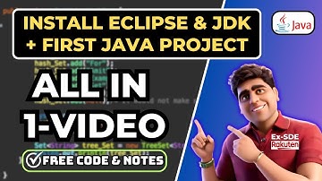 🔥 Run Java Project in Terminal, Install Eclipse IDE & JDK: Full Simple Tutorial