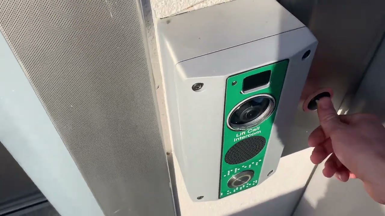 Accession Lift (Modernised By Infinity, Refurbished & Lift 2 Broken) At Clonsilla Train Station 