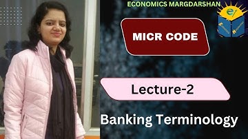 What is MICR Code...? || Banking Terminology || MICR Code kya hota hai...?