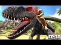 My INDORAPTOR Hybrid Is ALL GROWN UP! How Strong is She?! | ARK Survival Evolved Jurassic #38