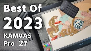 Huion Kamvas Pro 27 Review | 绘王Kamvas Pro 27旗舰数位屏深度测评