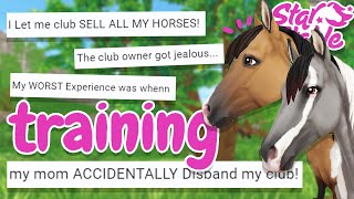 Your WEIRDEST Club Experiences! 🐴 Star Stable Training Time