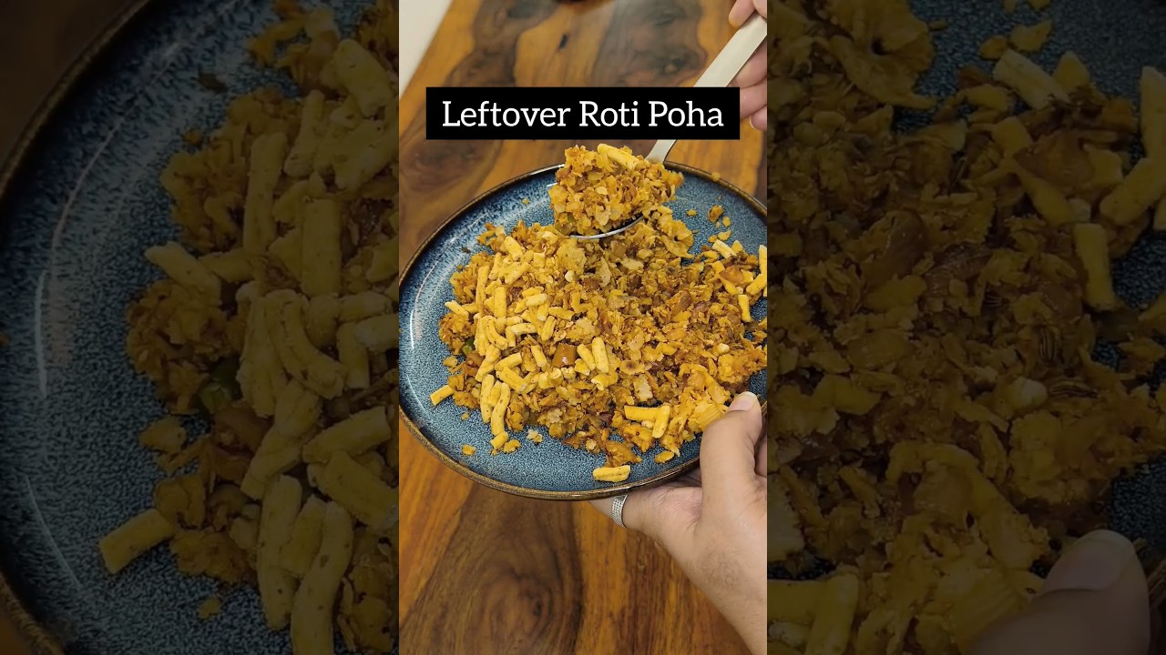 #leftoverricerecipe #leftoverrotirecipe #rotikapoha #chapatirecipe #chapatidish #leftoverrecipe