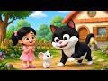 Meow Meow Billi Karti Meow | म्याऊँ म्याऊँ बिल्ली करती म्याऊँ | Hindi Rhyme For Kids | Viral Rhymes