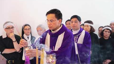 THÁNH LỄ AN TÁNG BÀ CỐ TÊRÊSA NGUYỄN CÔNG PHI