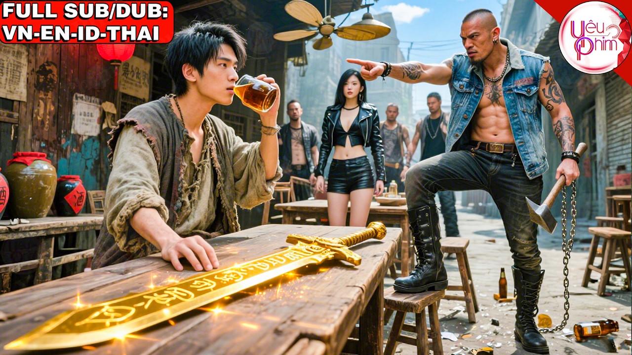 Nhóc Ăn Mày Ngồi Uống Rượu Một Mình Bị Côn Đồ Gây Sự, Ai Ngờ Là Long Vương Bẻ Gãy Tay Từng Đứa