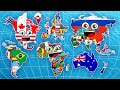 All the countries of the world  klt geography