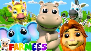 the animal dance song more nursery rhymes children songs kids cartoon baby songs farmees