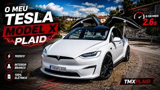 O MEU TESLA MODEL X PLAID ⚡