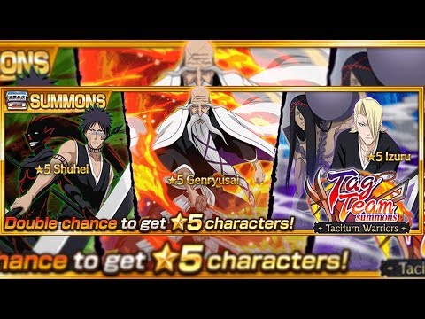 Bleach Brave Souls: Novos Personagens Tag Team, Shuhei Yamamoto e Izuru - Omega Play 