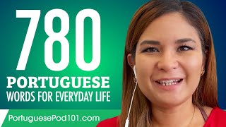 780 Portuguese Words for Everyday Life - Basic Vocabulary #39