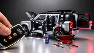 Land Rover Defender 1:24 Diecast Model Car Unboxing