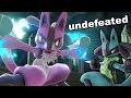 I picked Lucario and won every match...
