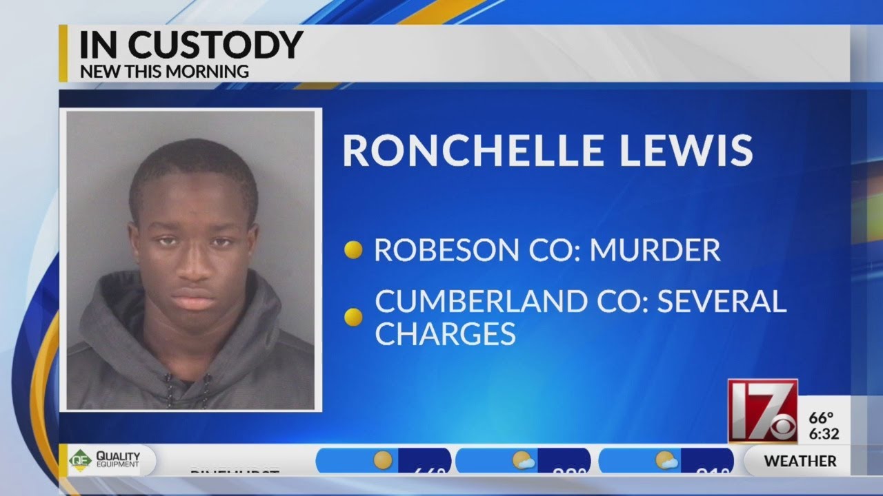Man wanted in Robeson County murder captured, charged YouTube