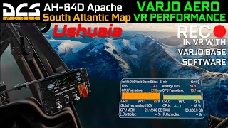 DCS WORLD | SOUTH ATLANTIC MAP - USHUAIA | VR PERFORMANCE | Varjo Aero 4K VR