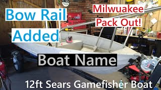 Sears Gamefisher 12 Boat and Trailer Part 2