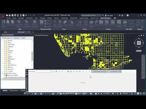 Read AutoCAD Map object data