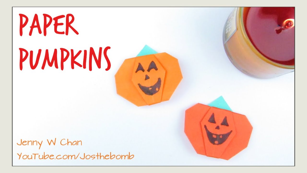 halloween crafts diy paper pumpkins origami pumpkin easy paper crafts for kids youtube - Youtube Halloween Crafts halloween crafts diy paper pumpkins origami pumpkin easy paper crafts for kids youtube - Youtube Halloween Crafts