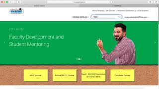 How to enrol for a swayam course final screenshot 2